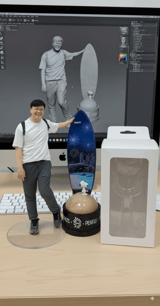 你也能戀上換裝娃娃,快使用 Nano Banana 模型生成微縮公仔!操作畫面