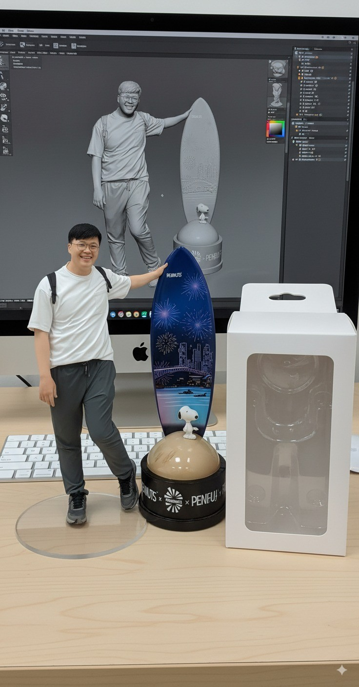 你也能戀上換裝娃娃，快使用 Nano Banana 模型生成微縮公仔！文章封面